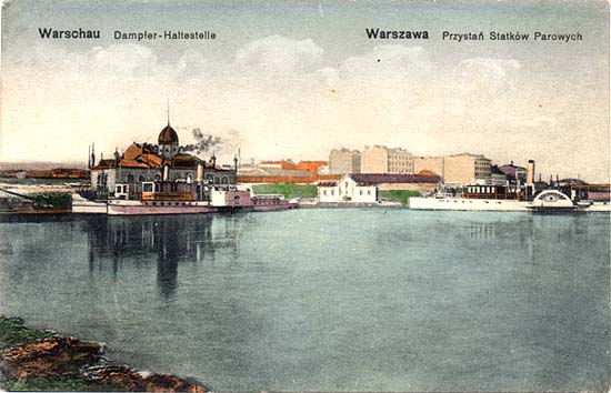 Przysta� statk�w parowych, nak�. Kosmos Halberstadt, no 19